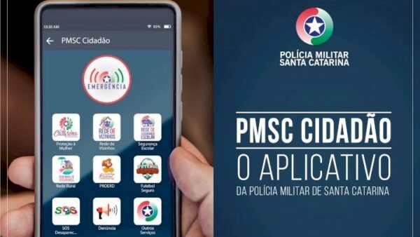 Aplicativo PMSC Cidadão auxilia para registro de ocorrências