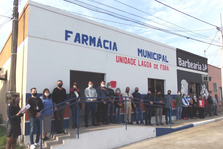 Farmácia Pública de Lagoa de Fora  em Balneário Gaivota é inaugurada