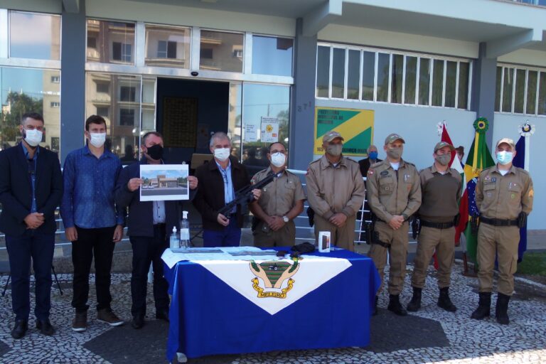 Prefeitura doa terreno para nova sede da PM de Meleiro