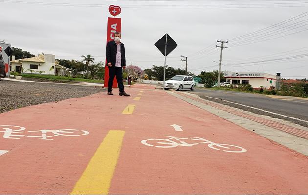 São João do Sul pavimenta estradas do interior e projeta Centro de Convivência