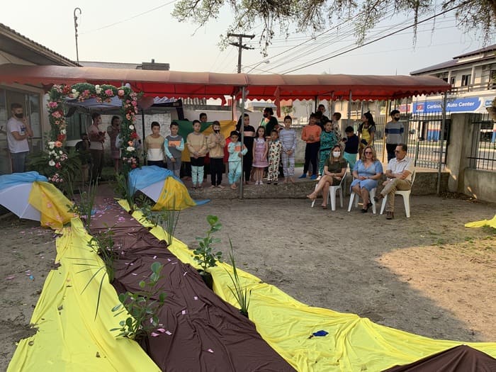 Serviço de Convivências de Maracajá faz  desfile com roupas do Curso de Costura